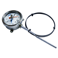 Fridge Gauge - Gas Expansion Thermometer in Steel