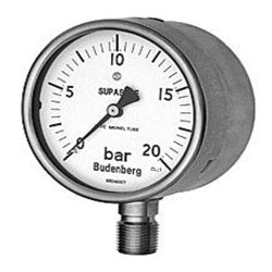 Process Gauge, SUPASAFE, Safety Pattern - Monel Wetted Parts